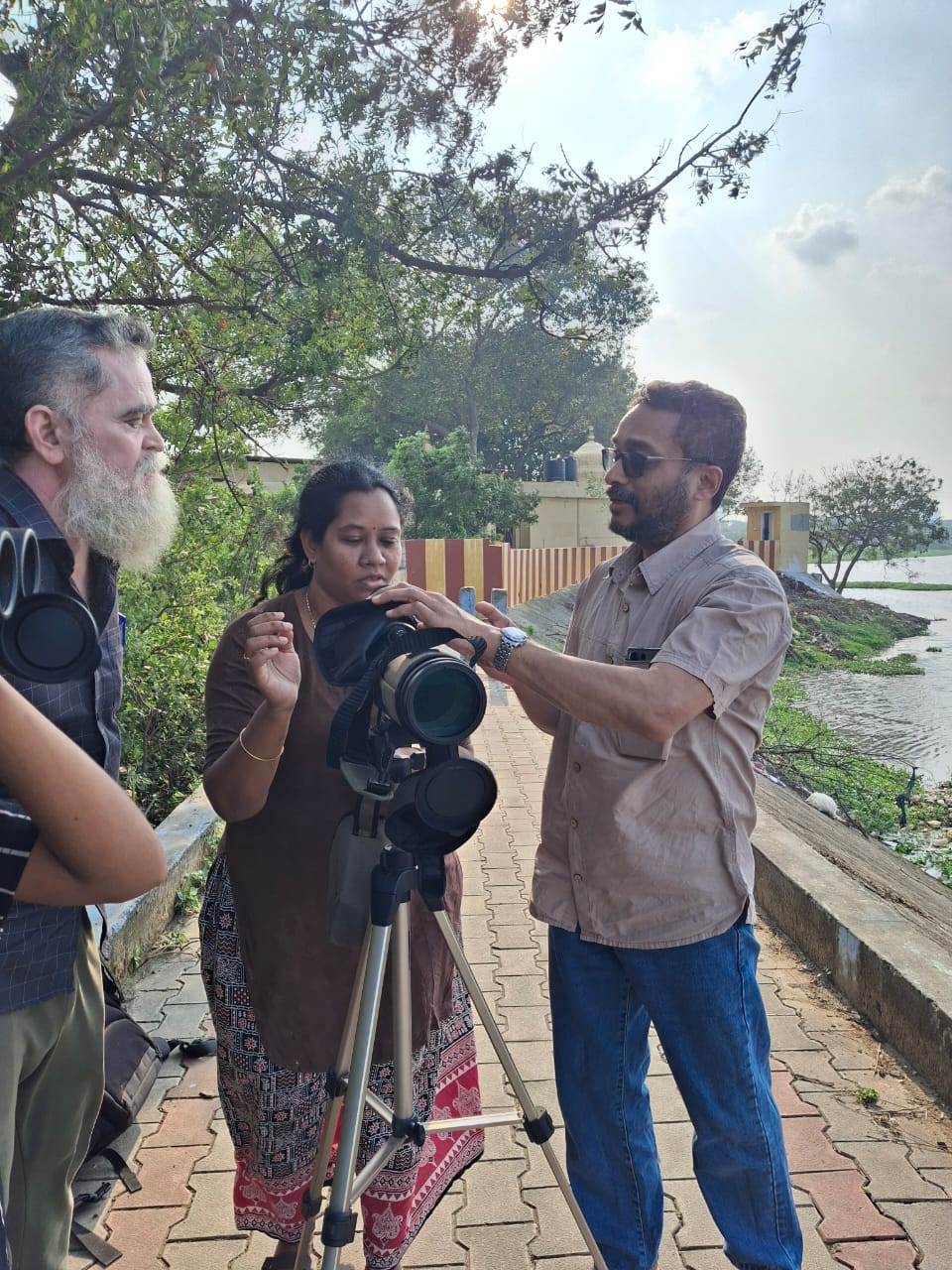 Bird Watching in Korattur Lake - 1